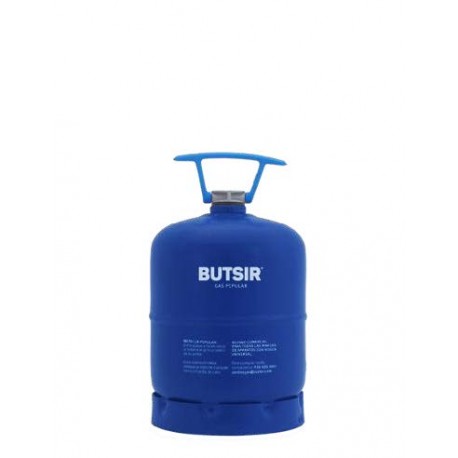 BOTELLA GAS BUTANO ROSCA UNIVERSAL (AZUL) 0,5 kg