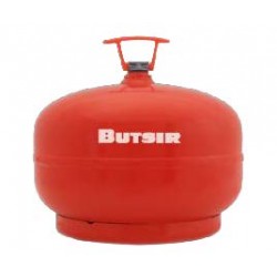 BOTELLA GAS BUTANO ROSCA BUTSIR (NARANJA ) 2 kg